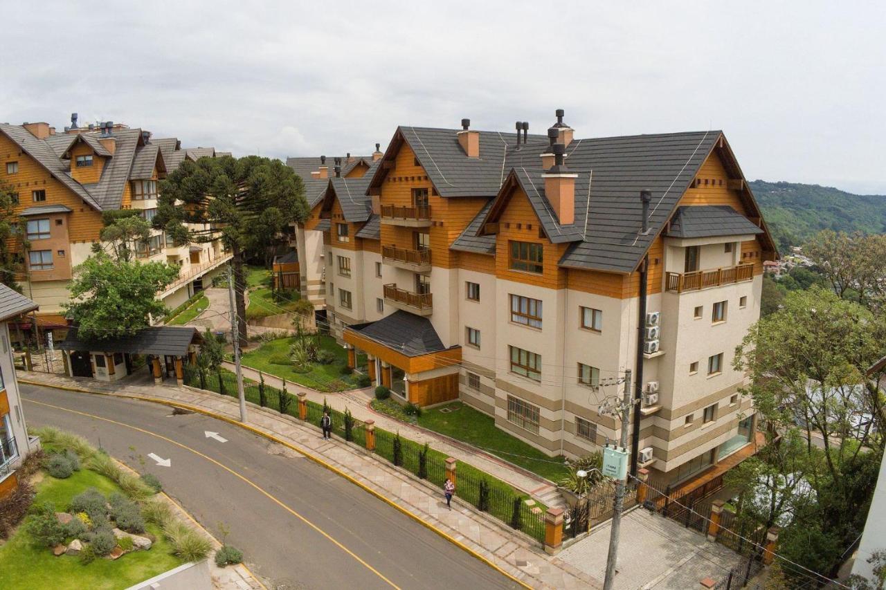 600 Metros, Rua Coberta - Centro Via Florida Apartamento Gramado Exterior foto