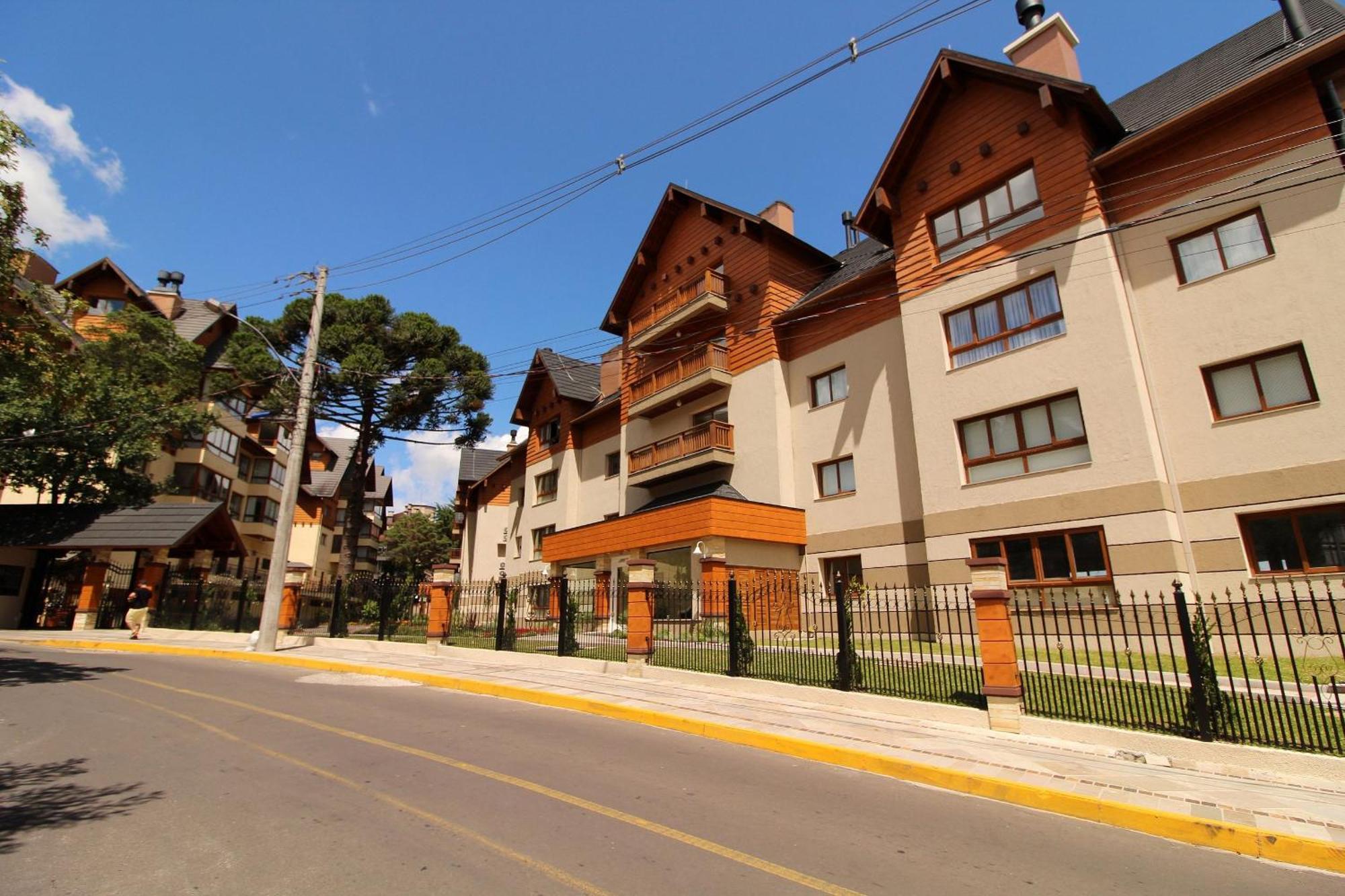 600 Metros, Rua Coberta - Centro Via Florida Apartamento Gramado Exterior foto