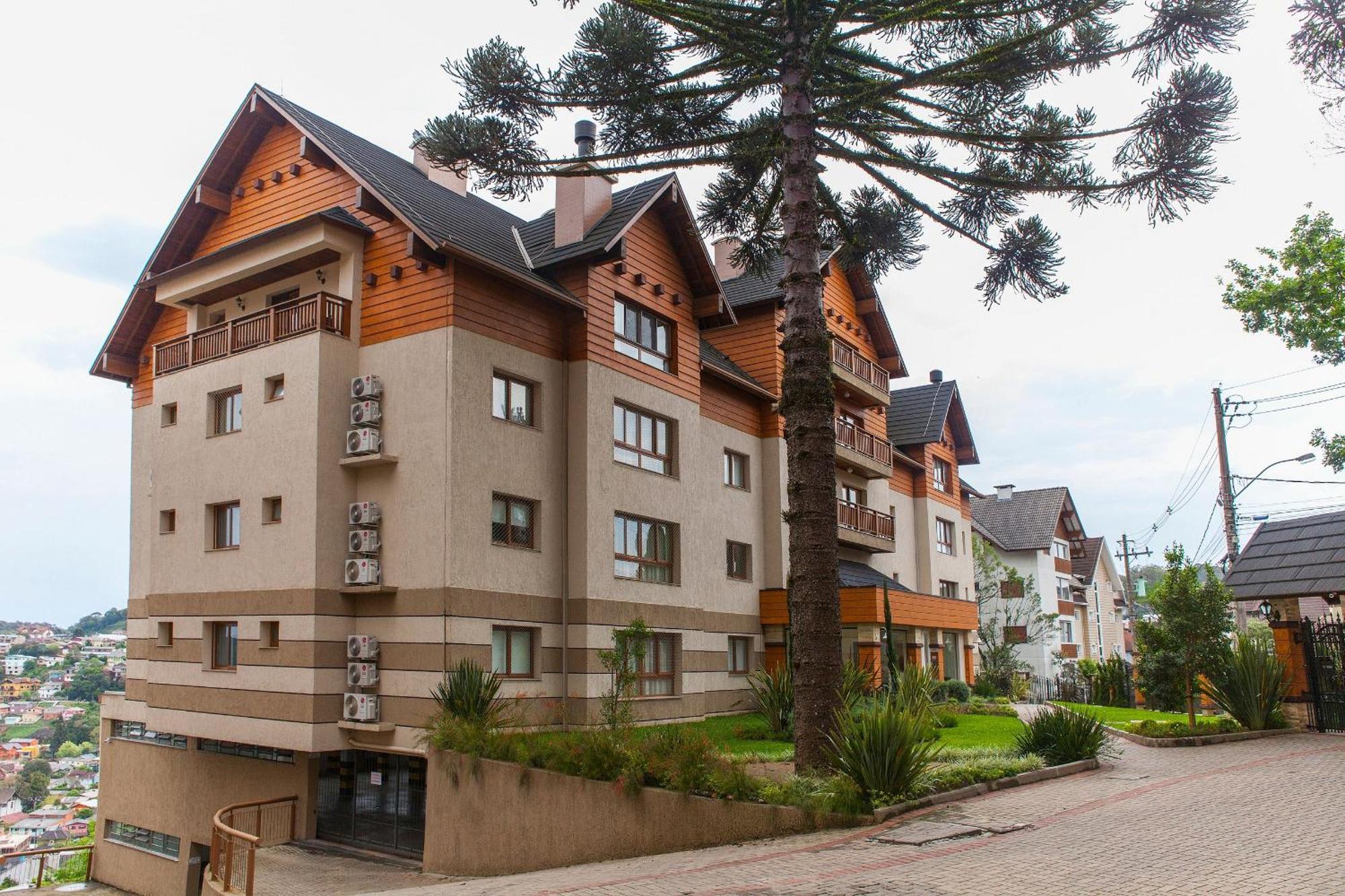 600 Metros, Rua Coberta - Centro Via Florida Apartamento Gramado Exterior foto