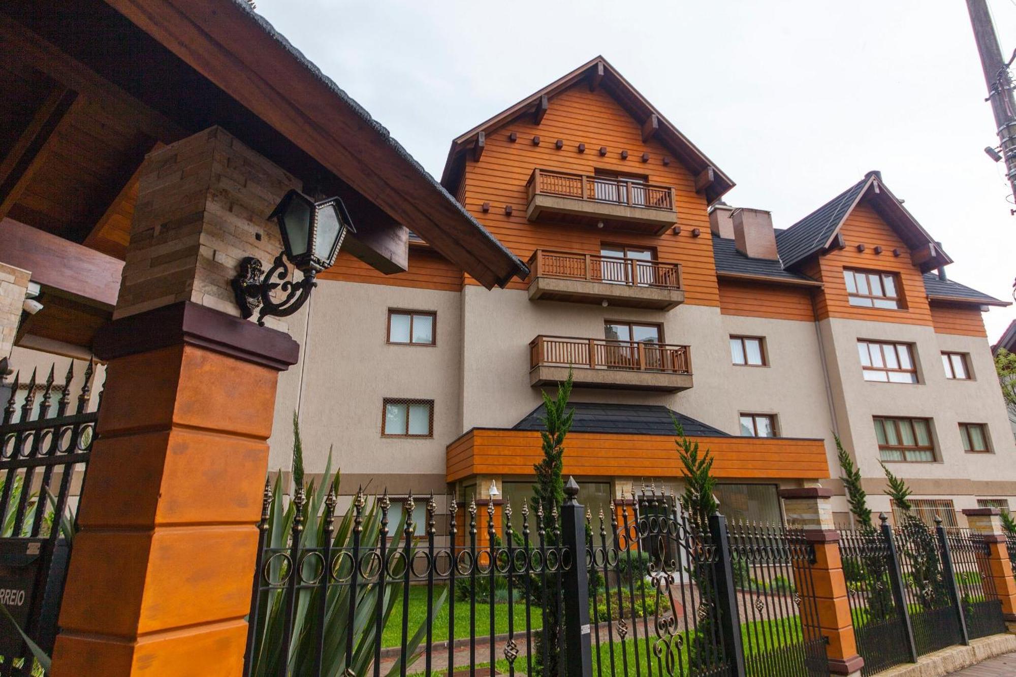 600 Metros, Rua Coberta - Centro Via Florida Apartamento Gramado Exterior foto